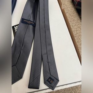 Louis Vuitton tie.